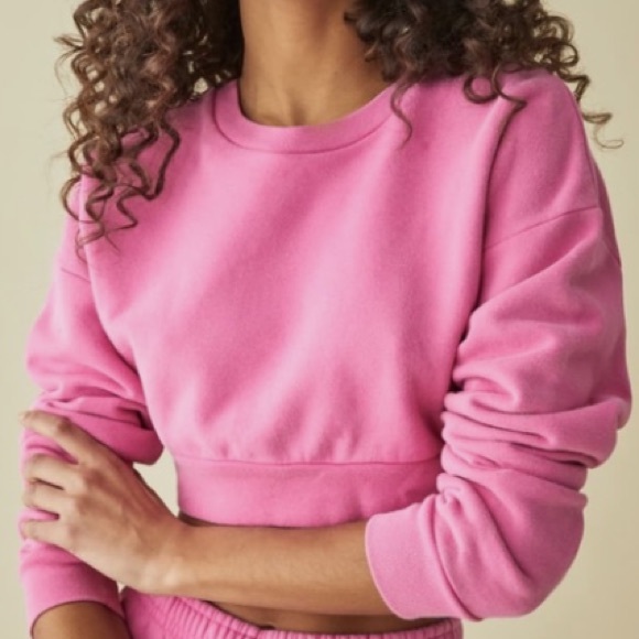 Reformation Sweaters - Reformation Hunter Crop Sweatshirt